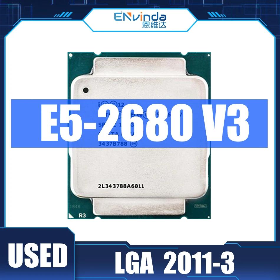 ߰   E5 2680 V3 μ, SR1XP, 2.5Ghz, 12 ھ, 30MB , LGA 2011-3 CPU, E5-2680V, 3 , X99 